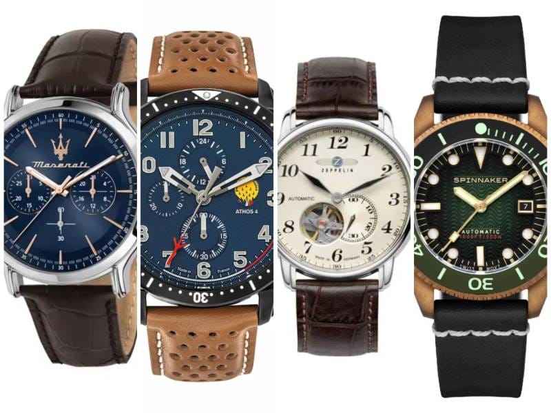 Montres Homme Bracelet Cuir